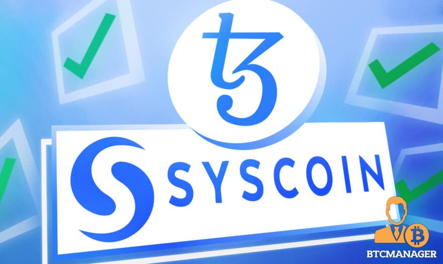 How Syscoin And Tezos Tackle Regulatory Compliance And Efficiency