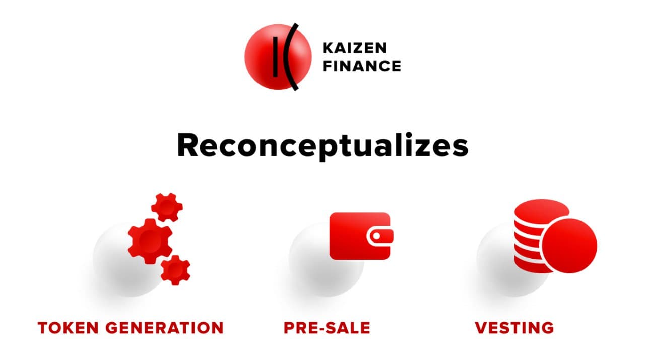 Token Lifecycle Management Platform Kaizen Finance Reconceptualizes Token Generation, Presale, and Vesting - 1