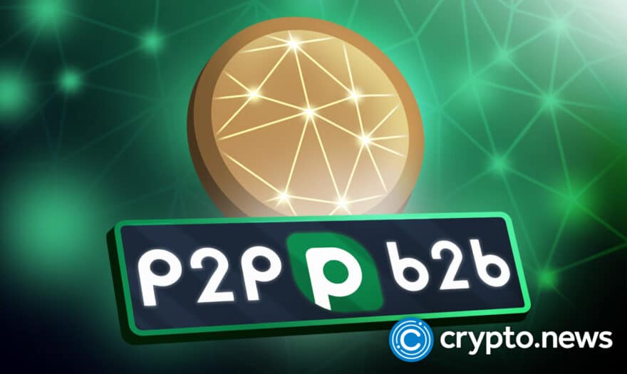 Cryptounit Blockchain Lists on P2PB2B 