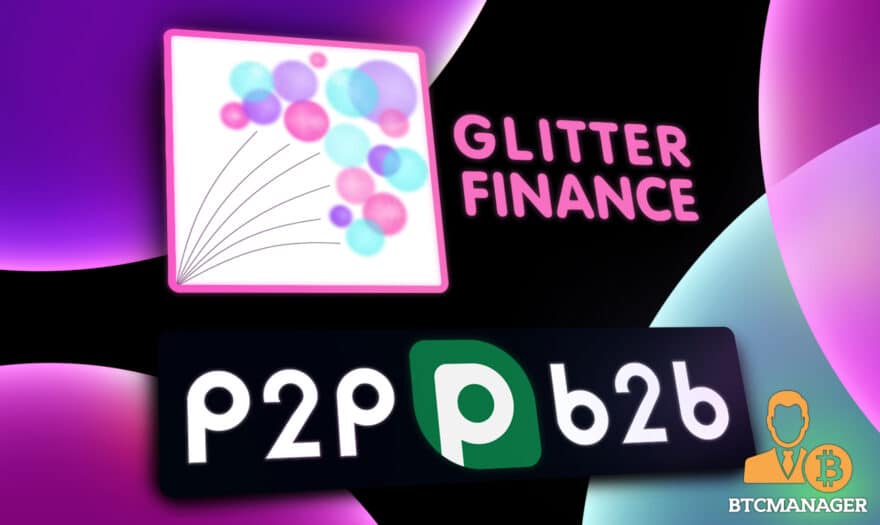 Glitter Finance Runs Token Sale on P2PB2B