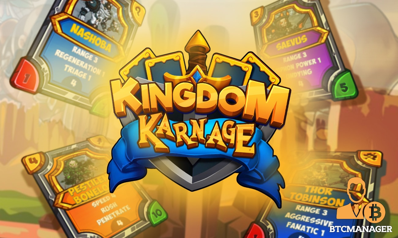 Kingdom Karnage Raises $2M from Animoca Brands, Enjin and DFG to boost GameFi features