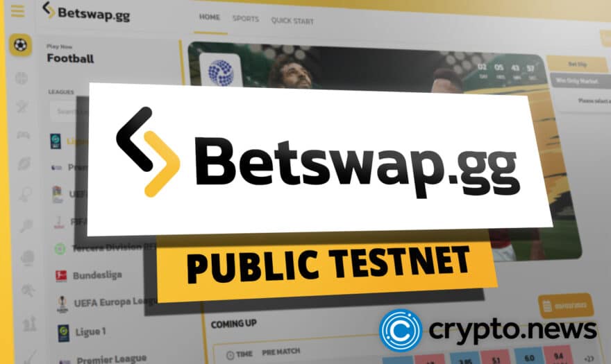 Betswap.gg Launches Public Testnet – Decentralized Sports Betting Marketplace