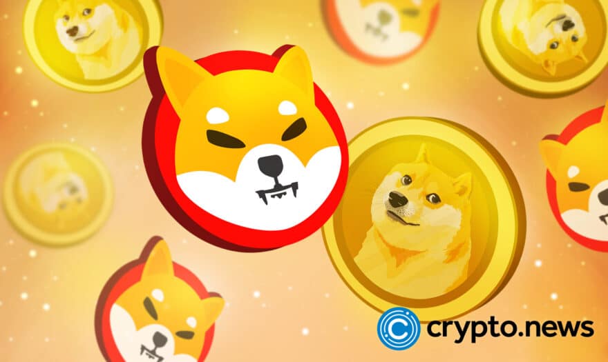 Dogecoin, Shiba Inu, and Celsius Take Small Strides Up After a Volatile Weekend