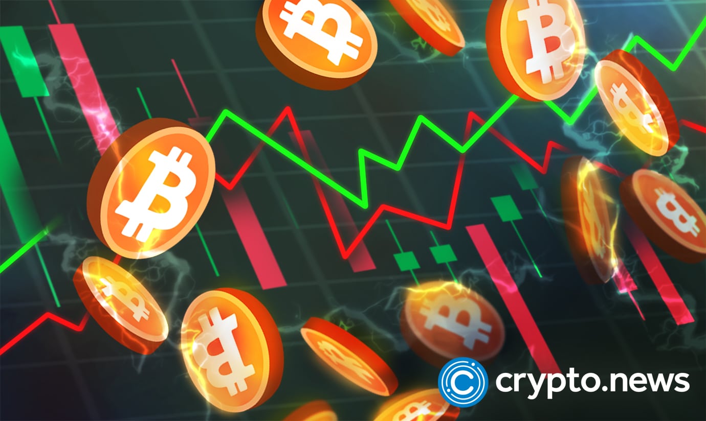 ​​Crypto trading volume on spot exchanges fell by 54% in 2022