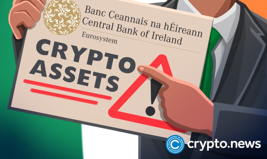 Irish Central Bank Might Deter Investment Funds from Holding Cryptos