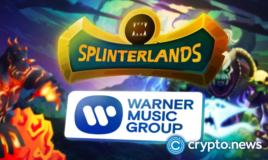 Splinterlands Joins Forces with Warner Music Group to Help It Enter the Booming Play-to-Earn Gaming Space