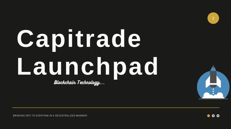 Native Integration Of Capitrade Launchpad on Cardano, limited Token Available For Seed Sale - 1