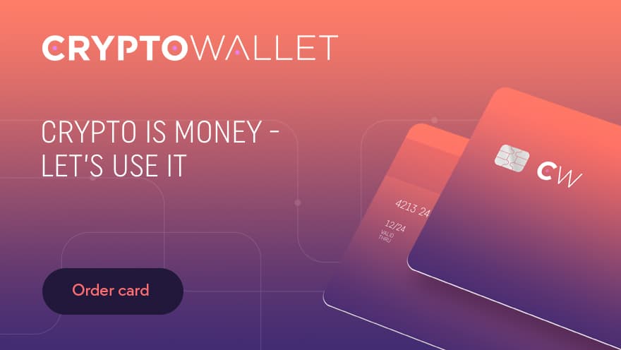 Use CryptoWallet to buy, sell, and trade crypto