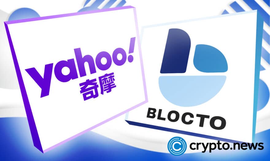 Crypto Wallet Blocto to Launch Yahoo Taiwan NFT Store in Partnership with Yahoo
