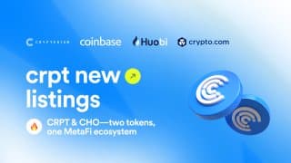 CRPT Shows 750% Growth After Being Listed on Coinbase, Huobi and Crypto.com - 1