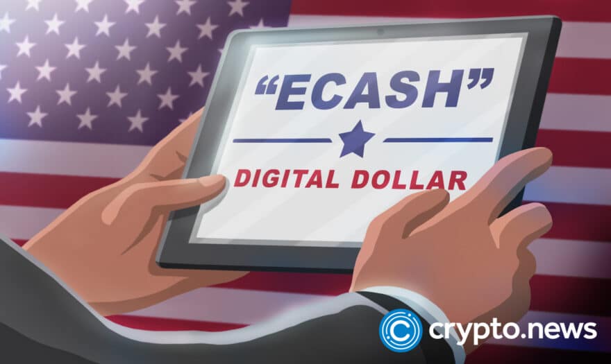 ECASH: U.S. Politicians Propose Bill for a Non-Blockchain-Based Digital Dollar