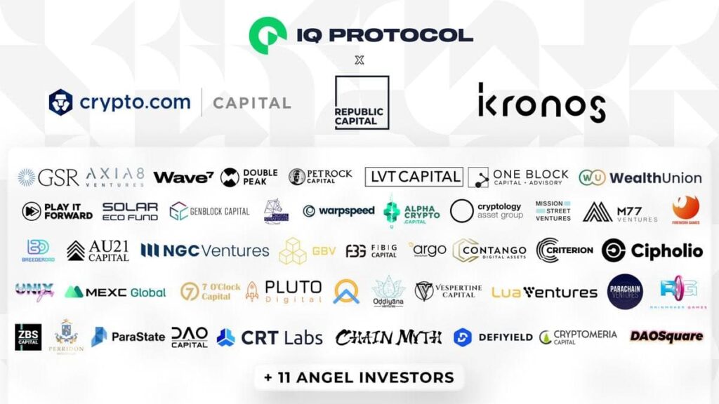 IQ Protocol to Revolutionize NFT Markets with Successful Fundraise led by Crypto.com - 1