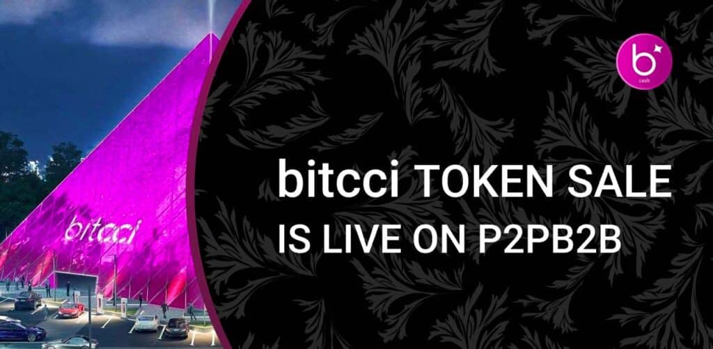 bitcci Token Sale is Live on P2PB2B - 1