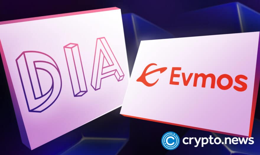 DApps On Evmos Can Now Build with DIA’s Transparent Oracles