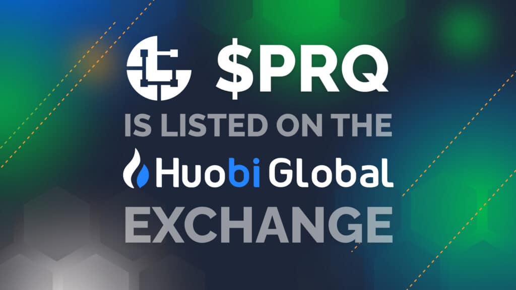 PARSIQ ($PRQ) Lands on the Huobi Global Exchange - 1