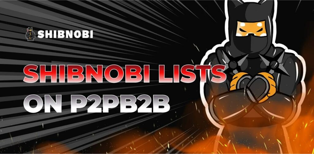 Shibnobi Lists on P2PB2B - 1
