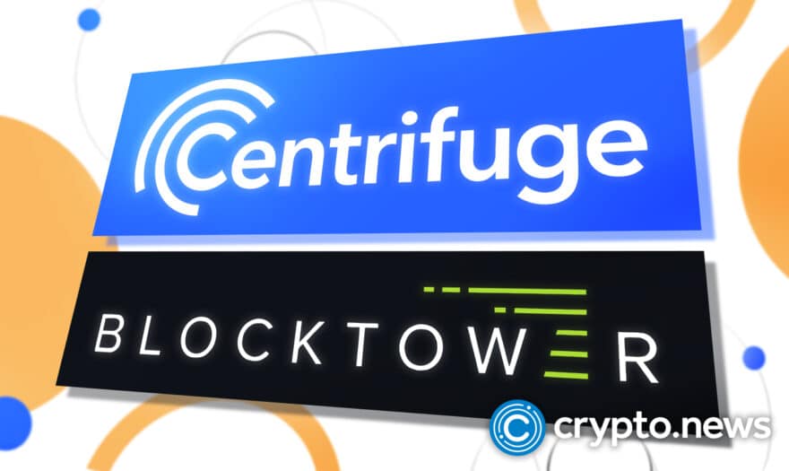 Centrifuge (CFG) and BlockTower Announce $3 Million Treasury Sale to Accelerate the Financing of On-Chain Real-World Assets