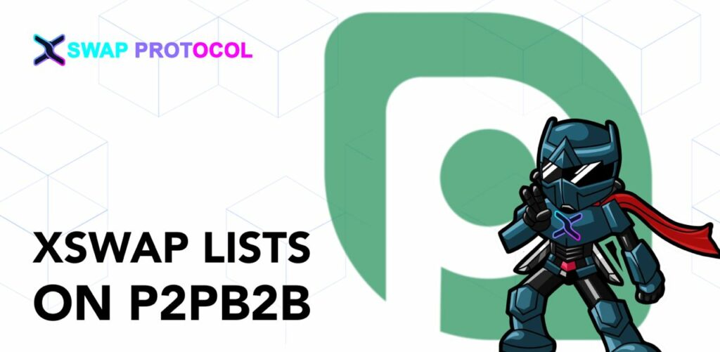 XSwap Lists on P2PB2B - 1