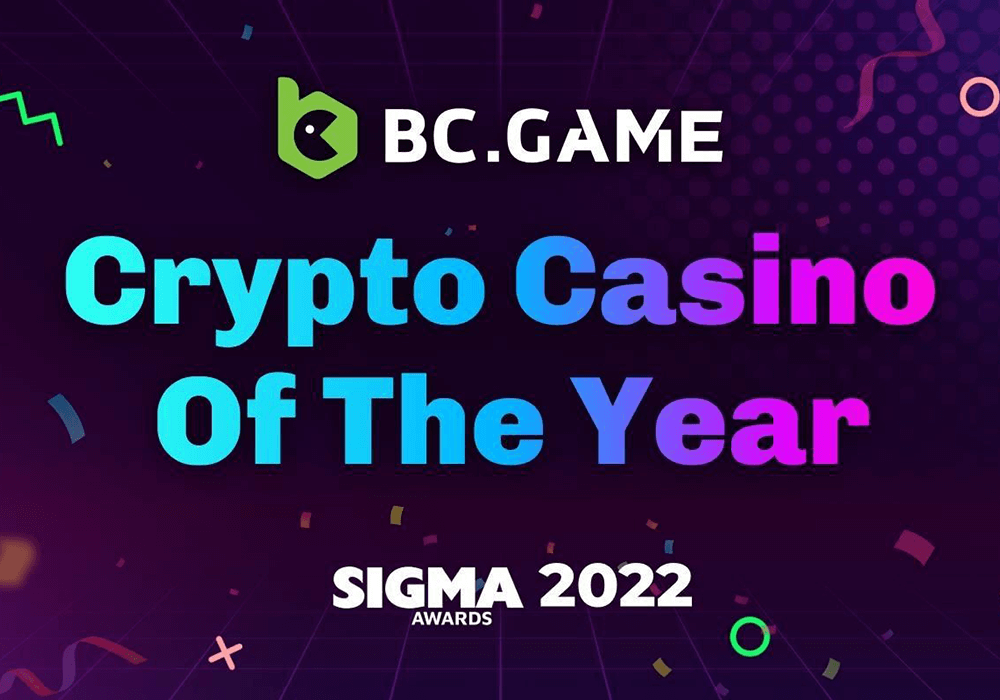 BC.Game Takes Home the Sigma Award for Crypto Casino of the Year - 1