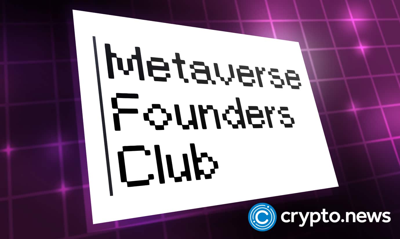 Metametaverse, Anitya, Launch the Metaverse Founders Club