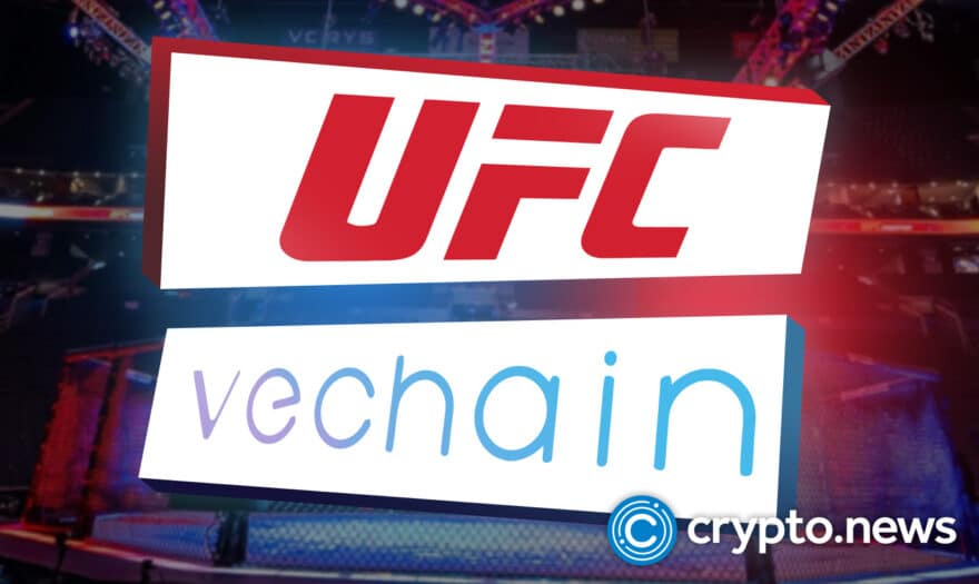 VeChain (VET) Announces Major Marketing Partnership with UFC
