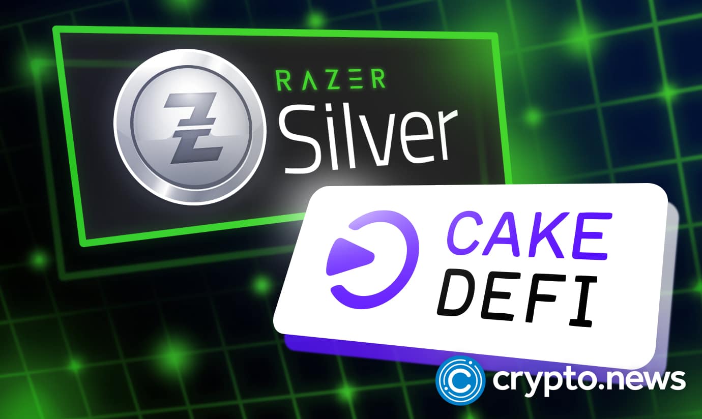 Cake DeFi Partners with Razer Silver to Offer Gamers Bitcoin (BTC) and Altcoin Rewards