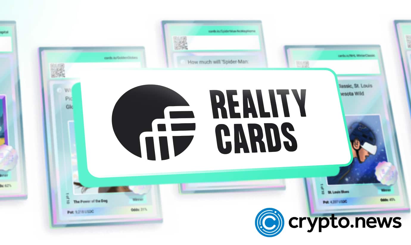 Reality Cards Giving a New Meaning to Decentralized Prediction Markets with NFTs