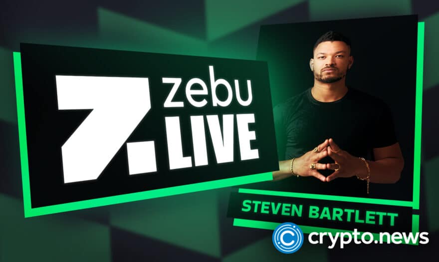 Zebu Live Unveils Steven Barlett as Headline Speaker, Shares Details of Web3 Week