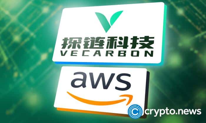 VeChain-based VeCarbon Partners with AWS for Carbon Management Services