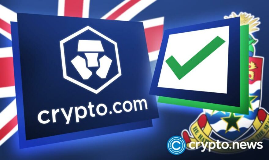 Crypto.com is licensed to Operate as a Virtual Asset Service Provider in the Cayman Islands