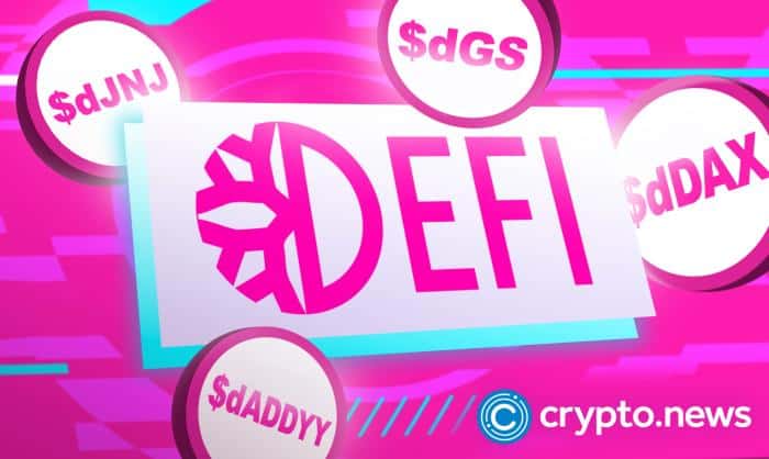 DeFiChain Introduces Four New dTokens Including Goldman Sachs and Adidas