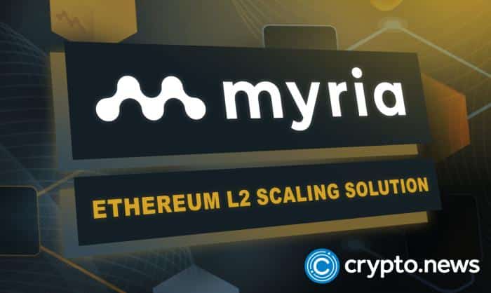 Gaming industry Myria Releases Its Scaling Solution for Ethereum Layer 2