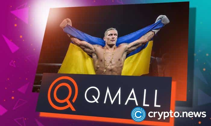 QMALL Cryptocurrency Exchange Inks Partnership Deal with Ukraine’s Boxer Oleksandr Usyk