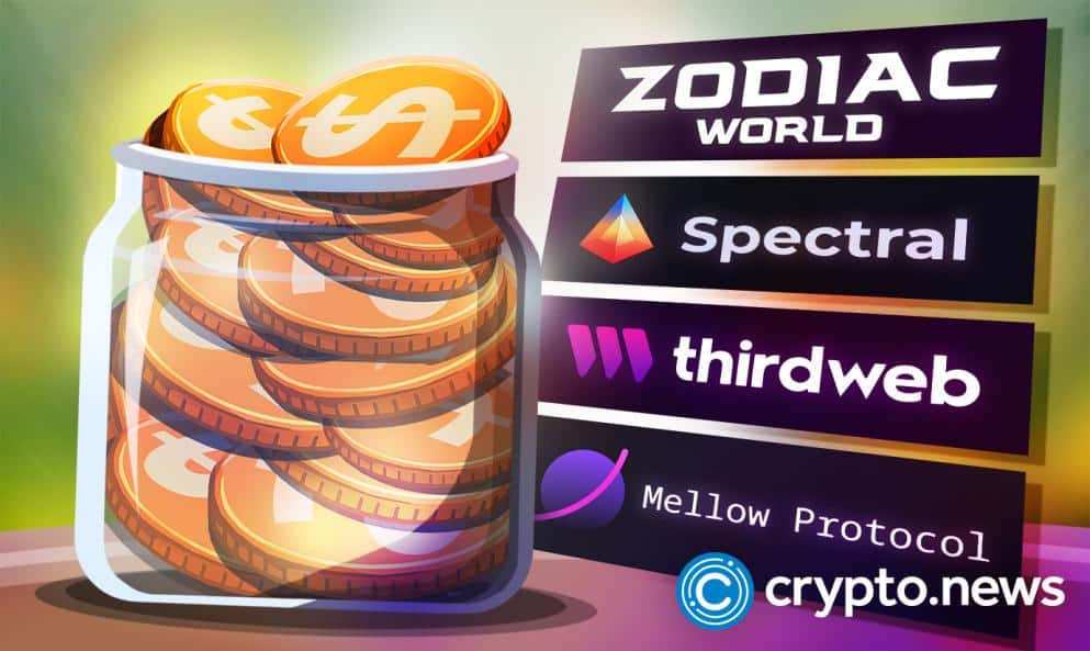 Zodiac World, ThirdWeb, SpectralFi, Mellow Protocol, and Comm Announce Successful Funding Rounds