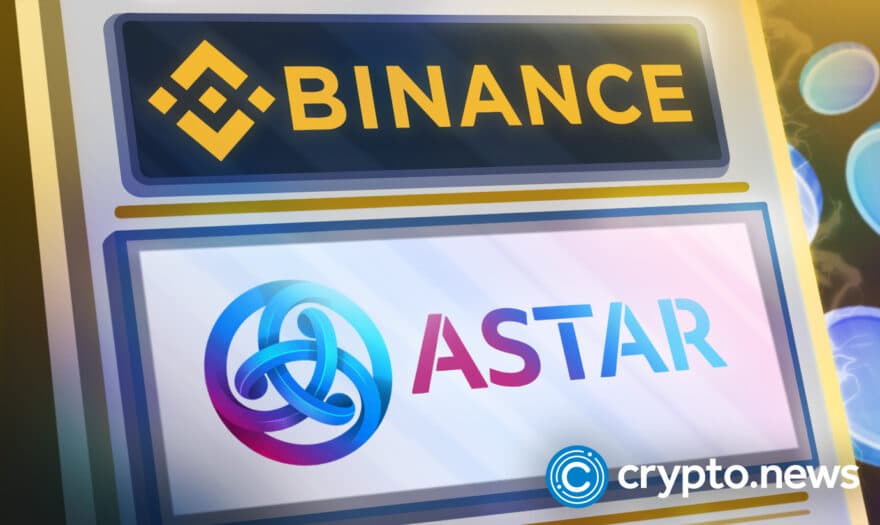 Astar (ASTR) Listed on Binance U.S. after Expansion in Asia
