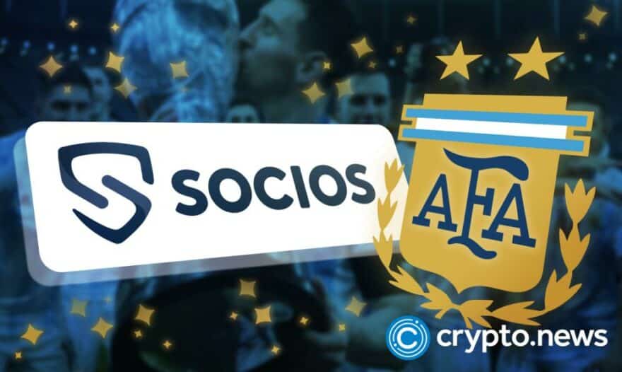 Socios.com Extends Fan Token Deal With Argentina