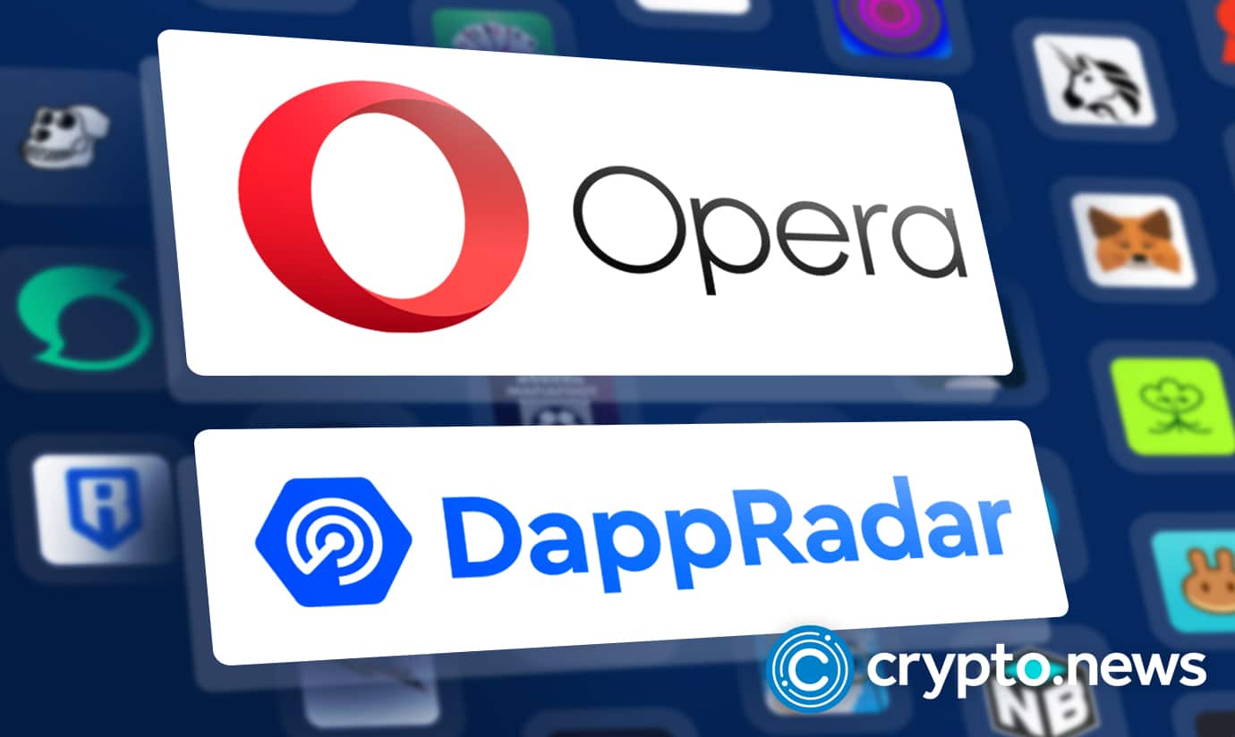 DappRadar’s dApp Store Now Available on Opera Crypto Browser