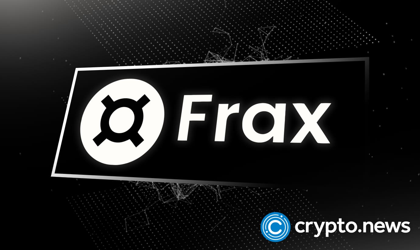 What is frax crypto million token price chart