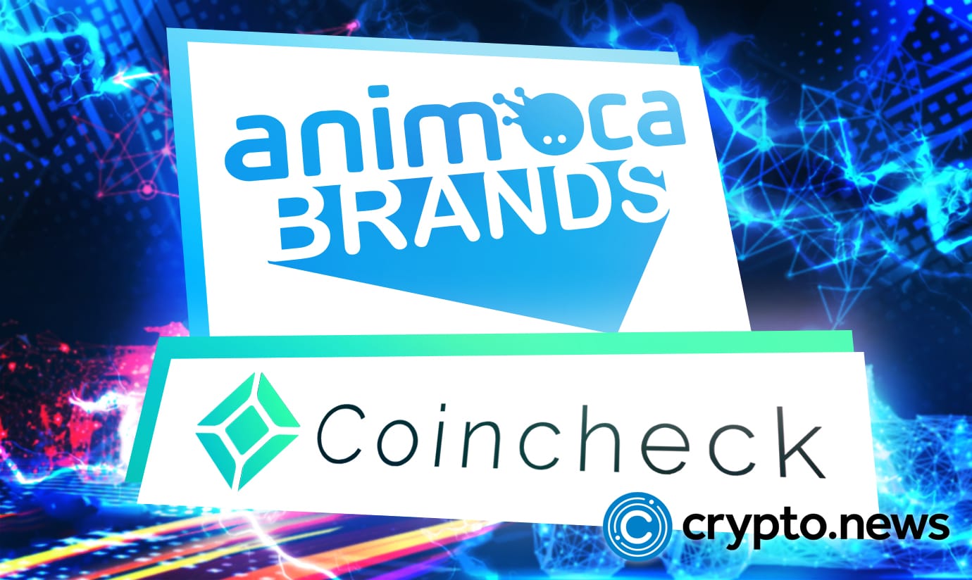 Animoca Brands Teams up With Coincheck To Develop a Blockchain-based Metaverse Experience
