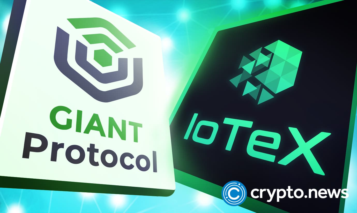GIANT Protocol and IoTeX Partner for Global Decentralized IoT Connectivity