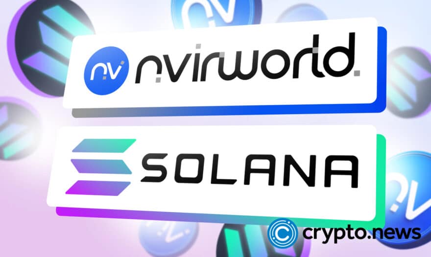 NvirWorld Metaverse Joins Forces With Solana (SOL)