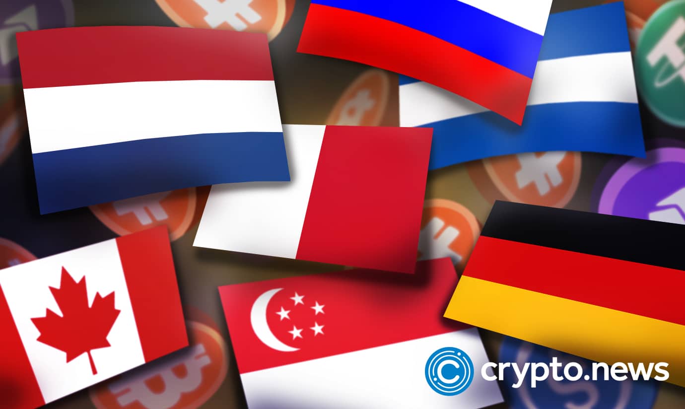 List of countries that allows crypto transactions legally