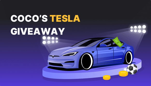 Join Coco’s Carnival Now and Win Up To $2,100,000 or a TESLA - 3