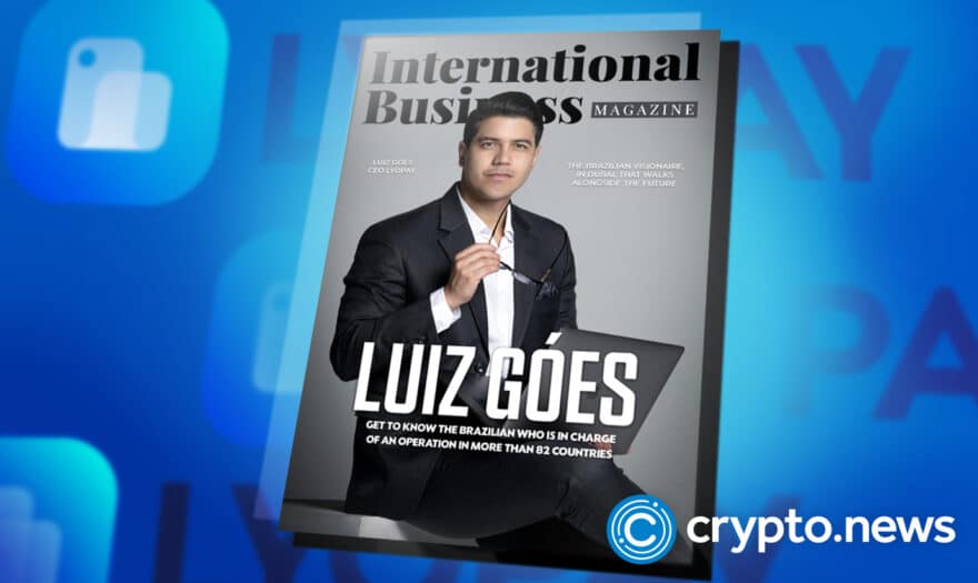 CEO of LYOPAY Luiz Góes on the cover of IB Magazine