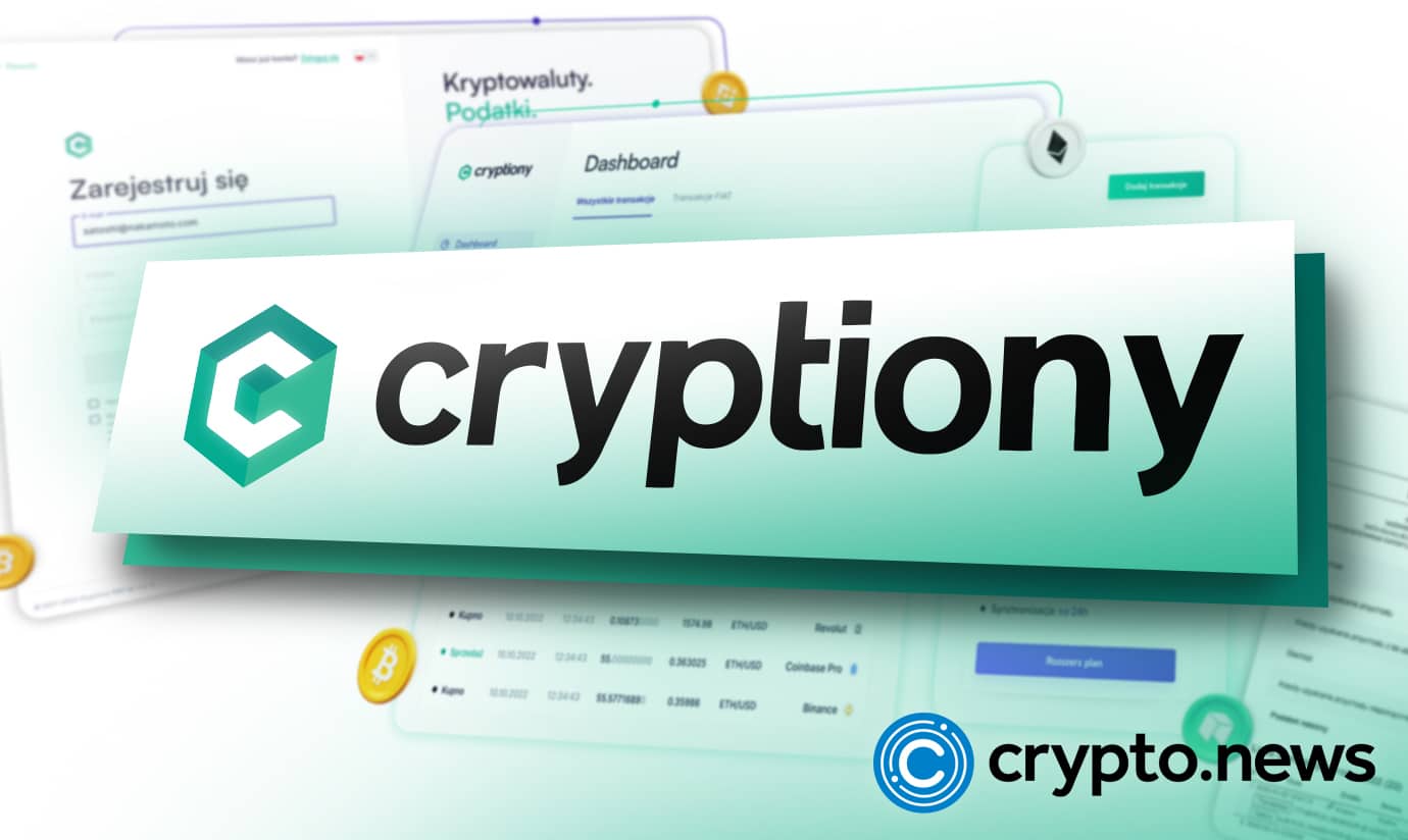Cryptiony simplifying crypto tax calculation, reporting, and remittances
