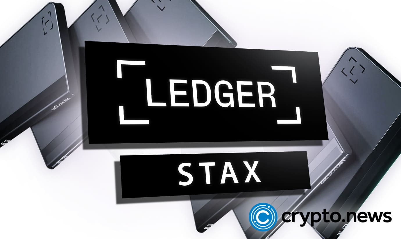 Ledger Stax: designed by Tony Fadell, secured and built by Ledger 