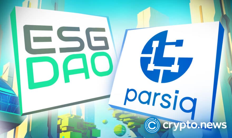 ESG DAO and PARSIQ join forces to revolutionize the ESG industry with OpenESG and Instant Web3 Data