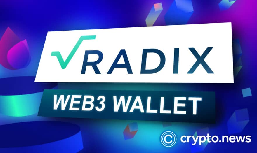 Radix releases concept images of its web3 wallet