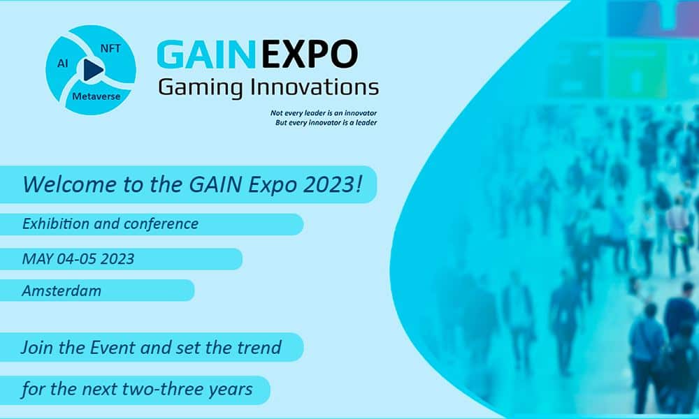 GAIN Expo is set for May 4-5 in Amsterdam, Netherlands - 1