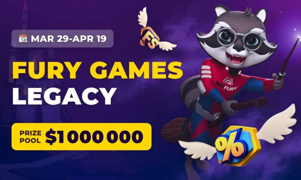 BetFury launches iGaming event with $1m prize pool - 1